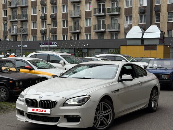 2013 BMW 6 серии 640i xDrive III (F06/F13/F12), белый