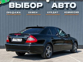 2007 Mercedes-Benz E-Класс 230 III (W211, S211) Рестайлинг, чёрный, 1120000 рублей, вид 2