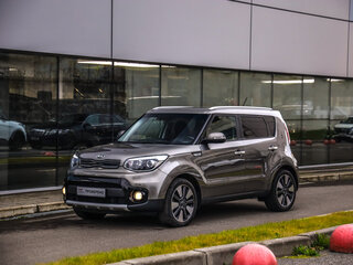 2018 Kia Soul II Рестайлинг, серебристый, 1387777 рублей, вид 3