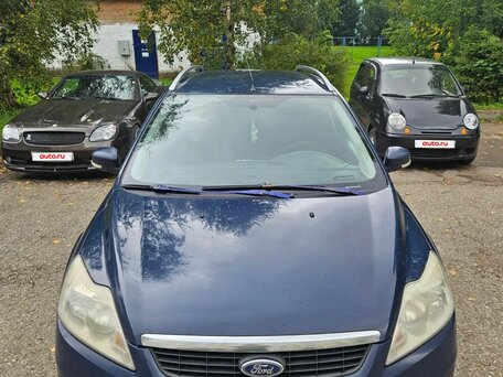 2011 Ford Focus II Рестайлинг, синий, 530000 рублей, вид 1