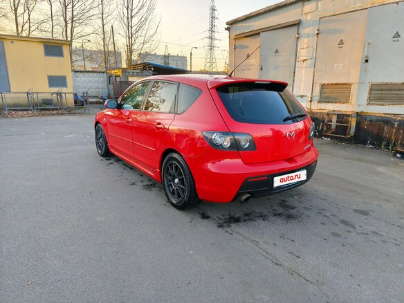 2007 Mazda 3 I (BK) Рестайлинг, красный, 579000 рублей - вид 6