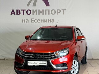 2017 Lada (ВАЗ) Vesta I, красный, 840000 рублей, вид 1