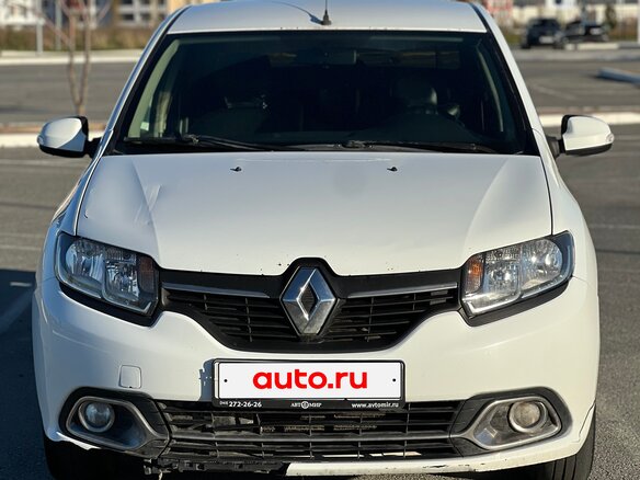 2014 Renault Logan II, белый, 328000 рублей - вид 1