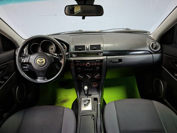 2008 Mazda 3 I (BK) Рестайлинг, чёрный - вид 16