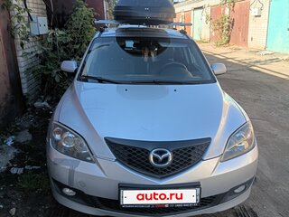 2007 Mazda 3 I (BK) Рестайлинг, серый, 520000 рублей, вид 4