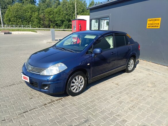 2008 Nissan Tiida I, синий, 630000 рублей