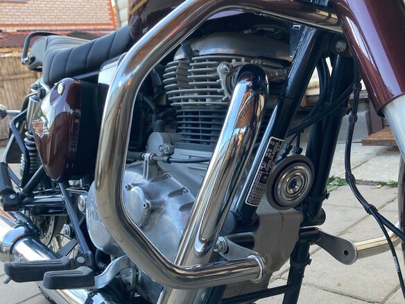 2024 Royal Enfield Bullet 350, пурпурный, 450000 рублей - вид 13
