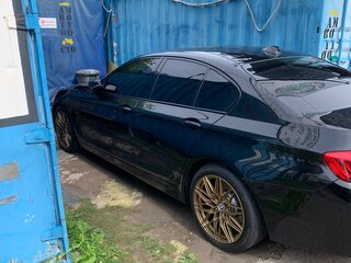 2015 BMW 5 серии 520i VI (F10/F11/F07) Рестайлинг, синий, 1650000 рублей, вид 4