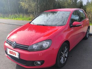 2012 Volkswagen Golf VI, красный, 900000 рублей, вид 1