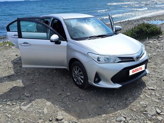 2019 Toyota Corolla Axio XI (E160, E170) Рестайлинг 2, серебристый, 990000 рублей, вид 2