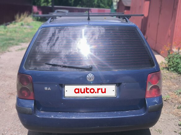 2001 Volkswagen Passat B5 Рестайлинг, синий, 370000 рублей - вид 5