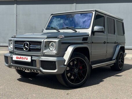 2016 Mercedes-Benz G-Класс AMG 63 AMG I (W463) Рестайлинг 3, серый, 6550000 рублей, вид 3