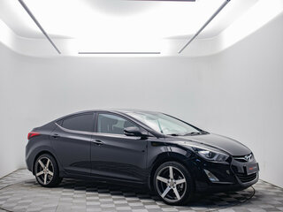 2015 Hyundai Elantra V (MD) Рестайлинг, чёрный, 949000 рублей, вид 3