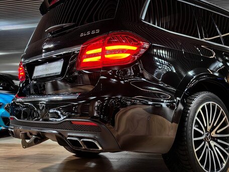 2016 Mercedes-Benz GLS AMG 63 AMG I (X166), чёрный, 4800000 рублей, вид 4