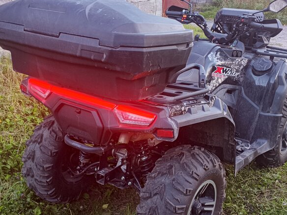 2025 Loncin XWolf 550, чёрный - вид 14