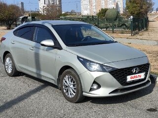 2020 Hyundai Solaris II Рестайлинг, серый, 1450000 рублей, вид 3