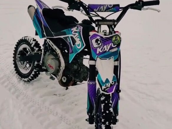 2024 Kayo Mini KMB YX125EM, фиолетовый, 68000 рублей