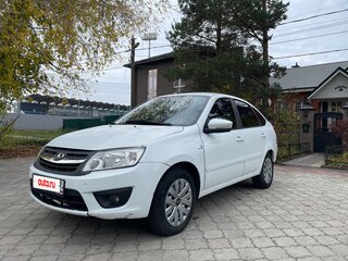 2017 Lada (ВАЗ) Granta I, белый, 399000 рублей, вид 1