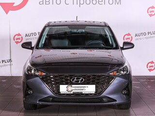 2021 Hyundai Solaris II Рестайлинг, серый, 1580000 рублей, вид 3