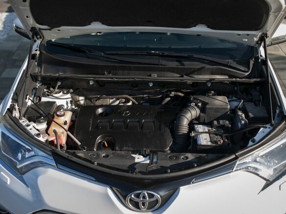2017 Toyota RAV4 IV (XA40) Рестайлинг, белый - вид 19
