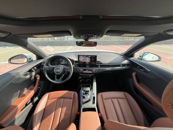 2021 Audi A4 40 TFSI V (B9) Рестайлинг, белый, 2847840 рублей - вид 12