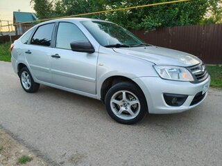 2015 Lada (ВАЗ) Granta I, серебристый, 335000 рублей, вид 3