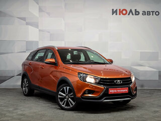 2019 Lada (ВАЗ) Vesta SW Cross I, оранжевый, 1030000 рублей, вид 3