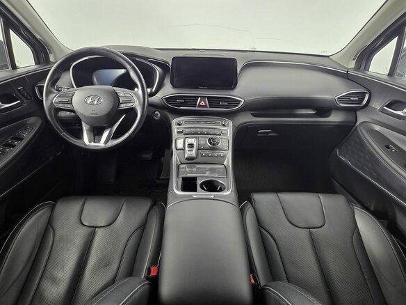 2021 Hyundai Santa Fe IV Рестайлинг, синий - вид 19