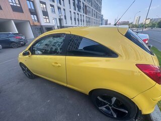 2008 Opel Corsa D, жёлтый, 570000 рублей, вид 3