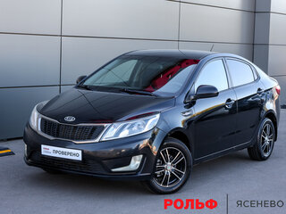 2012 Kia Rio III, чёрный, 579000 рублей, вид 1