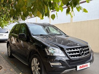 2011 Mercedes-Benz M-Класс 350 III (W166), чёрный, 1450000 рублей, вид 1