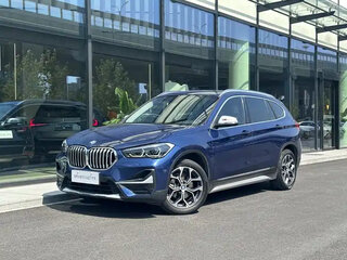 2022 BMW X1 Long 20Li sDrive II (F48) Рестайлинг, синий, 1730000 рублей, вид 1