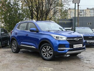 2022 Chery Tiggo 4 I Рестайлинг, синий, 1089000 рублей, вид 3