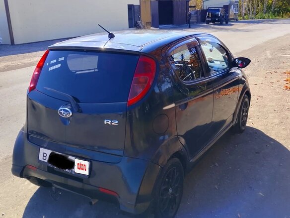 2005 Subaru R2, чёрный, 370000 рублей - вид 4