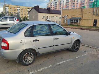 2008 Lada (ВАЗ) Kalina I, серебристый, 225000 рублей, вид 4