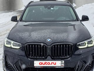 2022 BMW X3 30i xDrive III (G01) Рестайлинг, чёрный, 5450000 рублей, вид 2