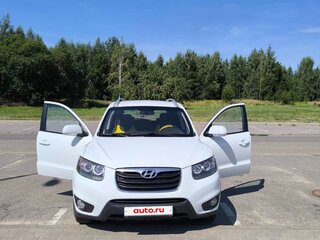 2010 Hyundai Santa Fe II Рестайлинг, белый, 1266425 рублей, вид 5