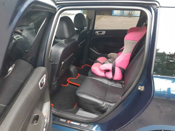 2007 Peugeot 307 I Рестайлинг, синий, 540000 рублей - вид 9
