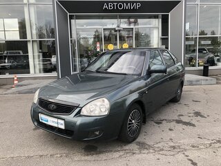 2008 Lada (ВАЗ) Priora I, зелёный, 300000 рублей, вид 1