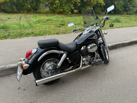 1999 Honda Shadow 400, чёрный, 270000 рублей, вид 2