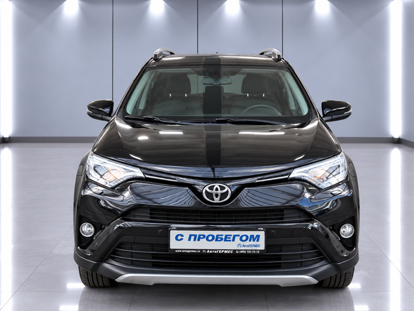 2017 Toyota RAV4 IV (XA40) Рестайлинг, чёрный, 1960000 рублей - вид 1