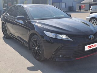 2021 Toyota Camry VIII (XV70), чёрный, 3850000 рублей, вид 2