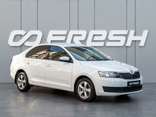 2018 Skoda Rapid I Рестайлинг, белый, 980000 рублей, вид 1