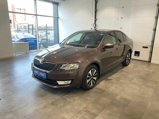 2013 Skoda Octavia III (A7), коричневый, 769000 рублей, вид 1