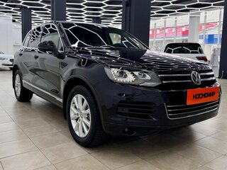2010 Volkswagen Touareg II, чёрный, 2300000 рублей, вид 5