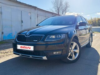 2014 Skoda Octavia Scout III (A7), чёрный, 1900000 рублей, вид 1