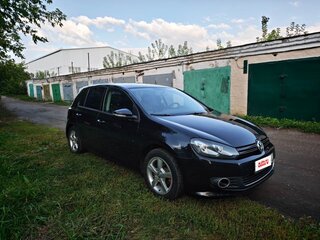 2012 Volkswagen Golf VI, чёрный, 790000 рублей, вид 3