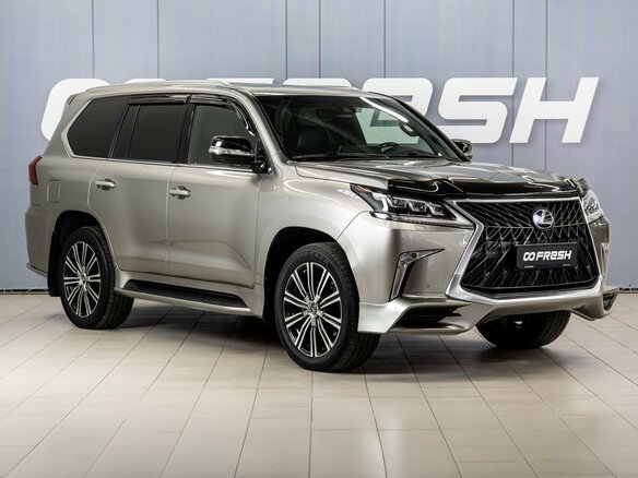2018 Lexus LX 570 III Рестайлинг 2, серый, 9999999 рублей