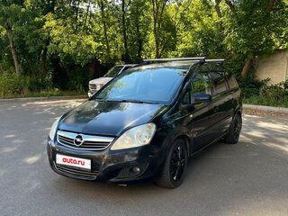 2008 Opel Zafira B Рестайлинг, чёрный, 600000 рублей, вид 1