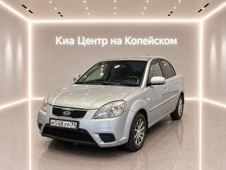 2011 Kia Rio II Рестайлинг, серебристый, 495000 рублей, вид 1